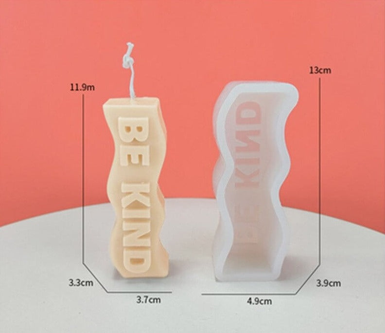 Be Kind Kerzenform