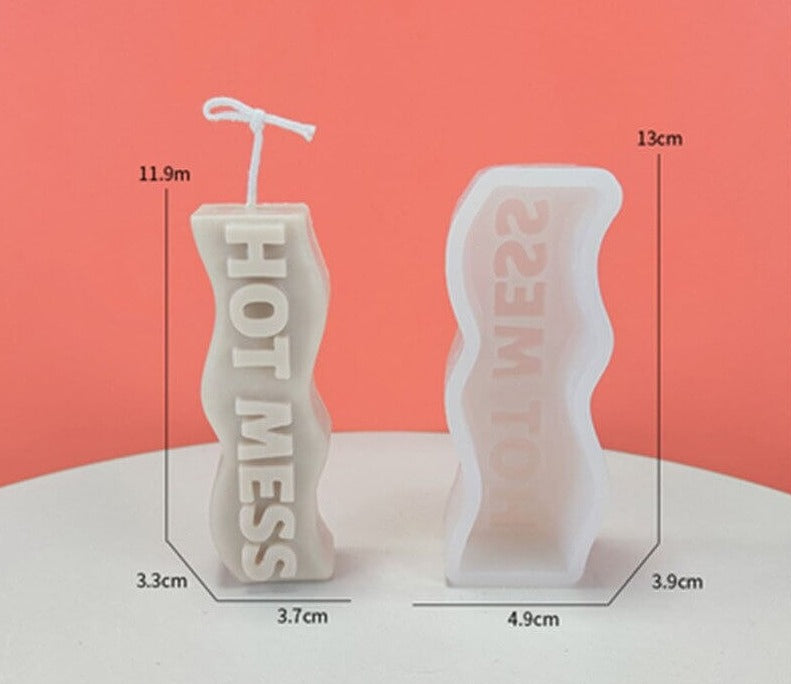 Hot Mess Kerzenform